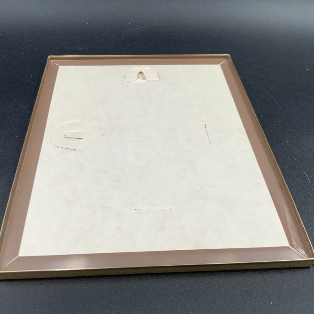 Vtg Judy Mastrangelo Sleeping Unicorn Dreams Fantasy Art Framed in Plexiglass - Picture 5 of 6